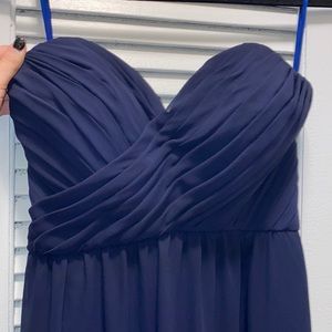 Navy Kennedy Blue bridesmaid dress